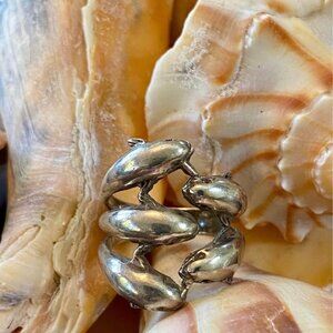 Vintage Sterling Dolphin Ring